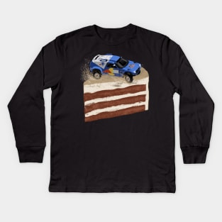 Dessert, Desert Dakar Kids Long Sleeve T-Shirt